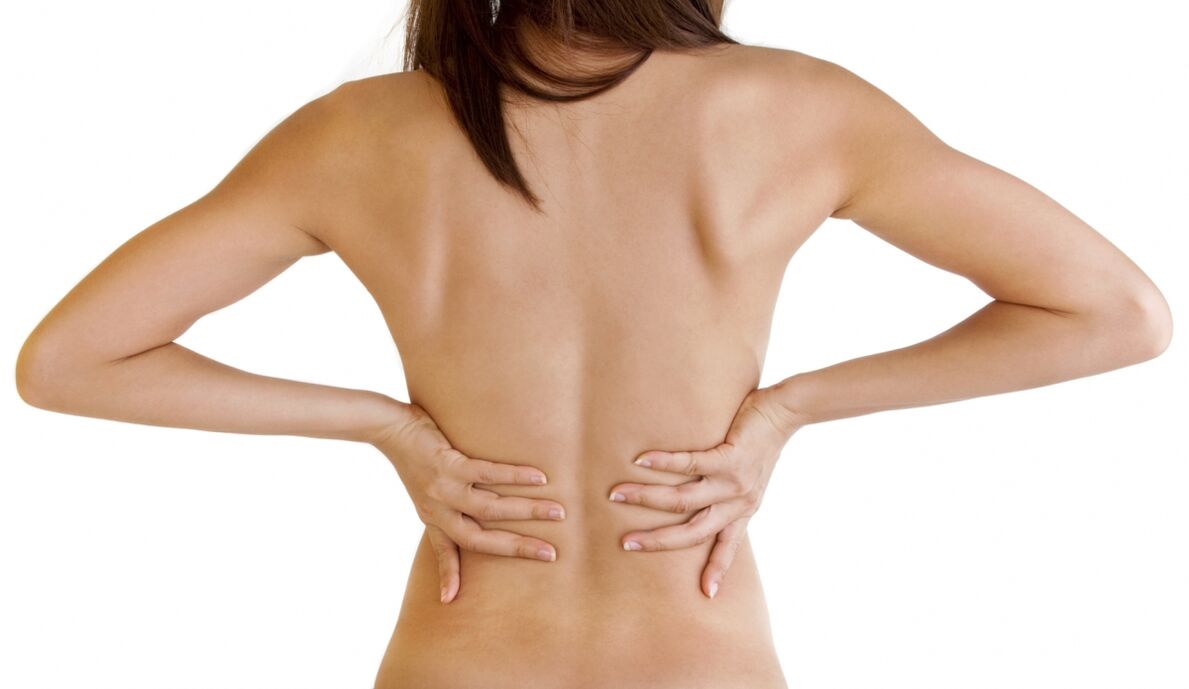 Im zweiten Stadium der thorakalen Osteochondrose treten Rückenschmerzen auf